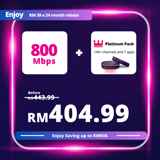 Astro 800Mbps + Platinum Pack