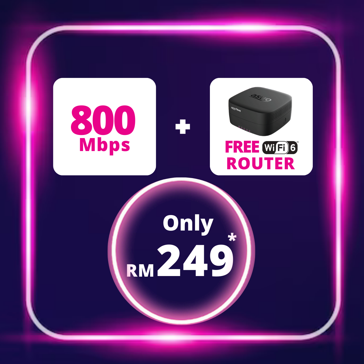 Astro Fibre 800Mbps