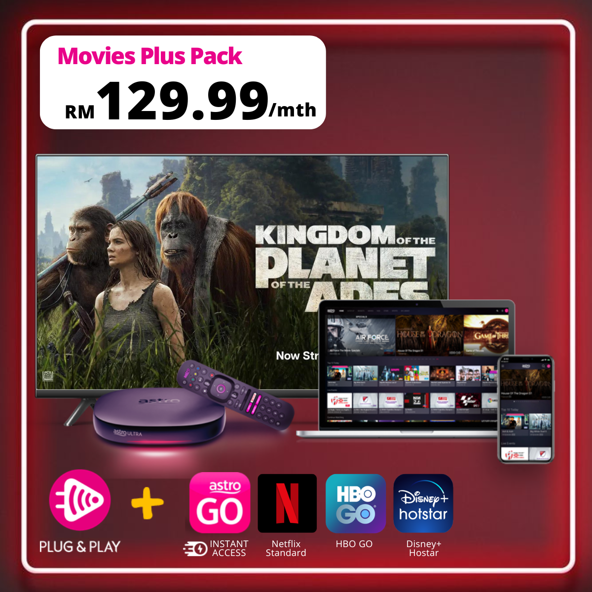 Movies Plus Pack